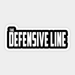 The Defensive Line Sticker